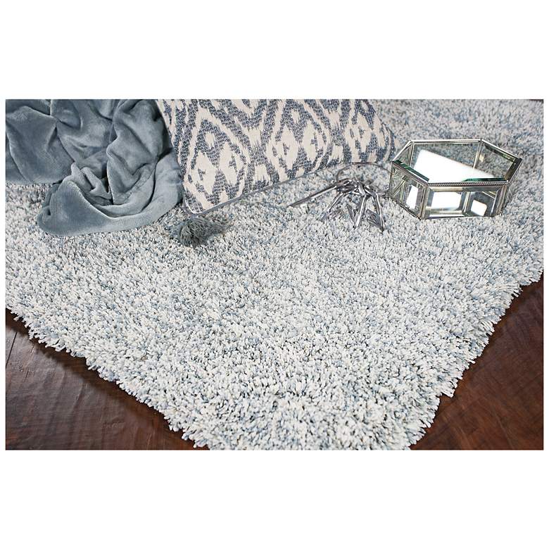 Image 2 Bliss 1587 5&#39;x7&#39; Slate Heather Shag Area Rug more views