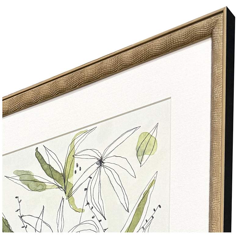 Image 3 Bliss 16"W x 19"H Framed Art Set of 4 more views