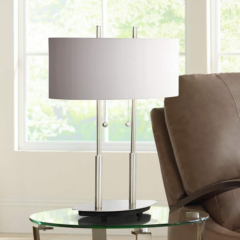 Image 1 Bliss 20 inch High Modern Accent Table Lamp