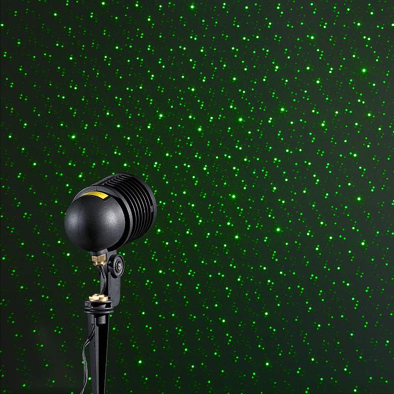 Image 1 BlissLights Spright Green Laser Starfield Landscape Light