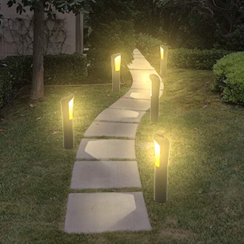 Image 1 Blitz 30" High Solar Powered LED Garden Path Light