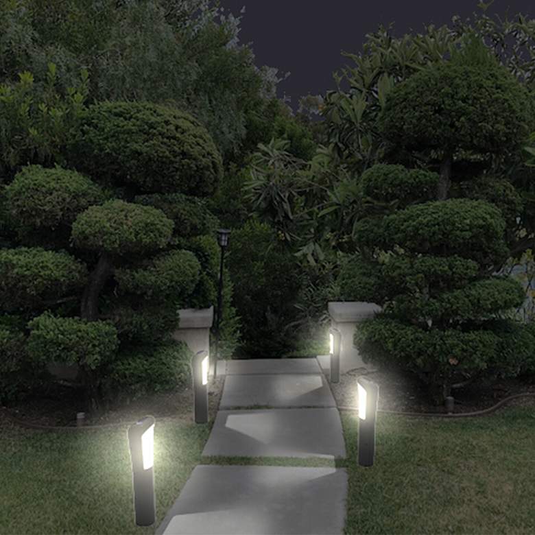 Image 6 Blitz 30 inch High Solar Powered LED Garden Path Light more views