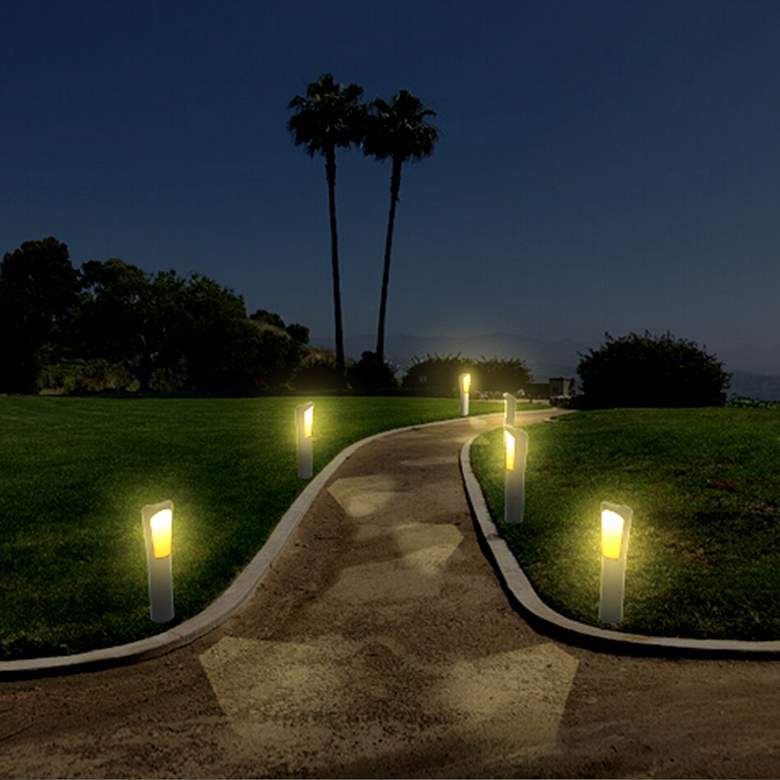 Image 7 Blitz 30 inch High Solar Powered LED Garden Path Light more views