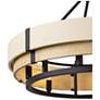 2_Blonde Moment 6-Lt Pendant - Matte Black/Honey/Medium Oak more views