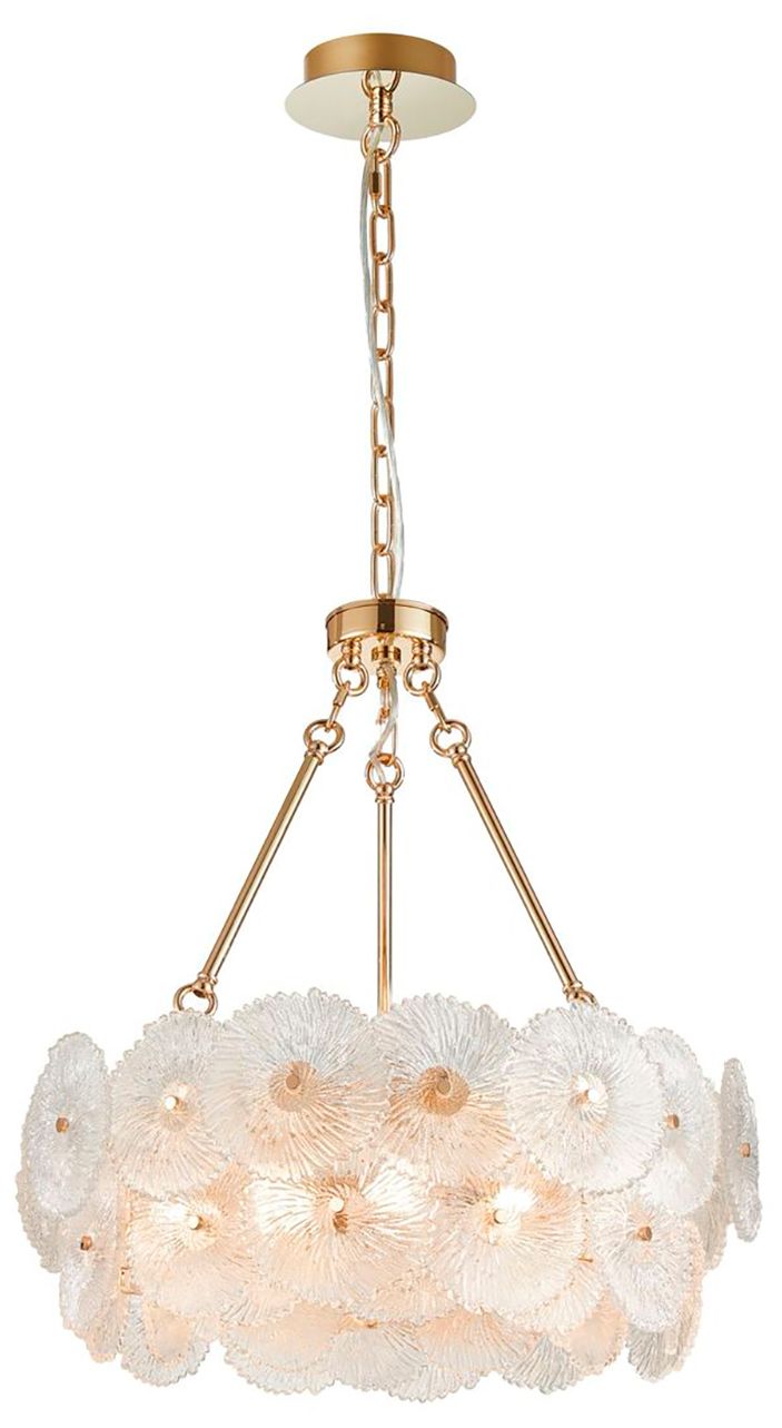 Image 3 Bloom 23.5" Wide 15-Light Brass Chandelier With Clear Glass Shade more views