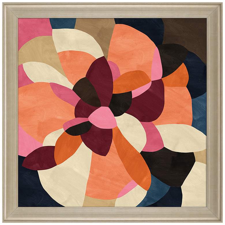 Image 1 Bloom 42" Square Giclee Framed Wall Art