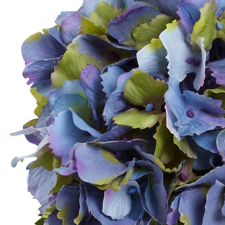 Image 2 Blooming Hydrangea with Vase more views