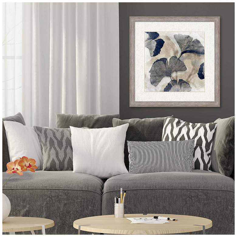 Image 2 Blooming I 36"W x 36"H Transitional Framed Art more views