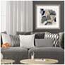 2_Blooming I 36"W x 36"H Transitional Framed Art more views