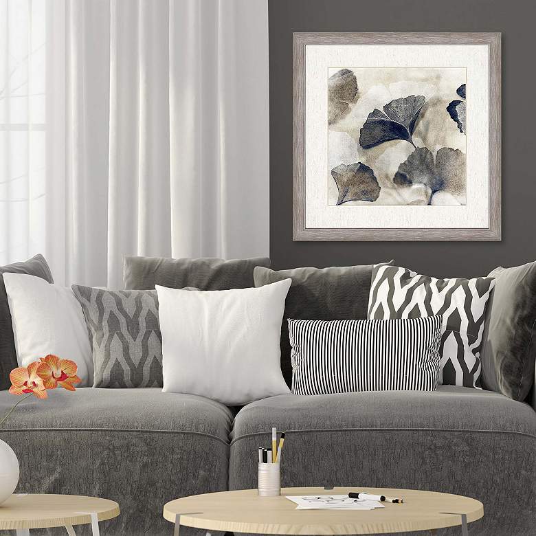 Image 2 Blooming II 36"W x 36"H Framed Art more views