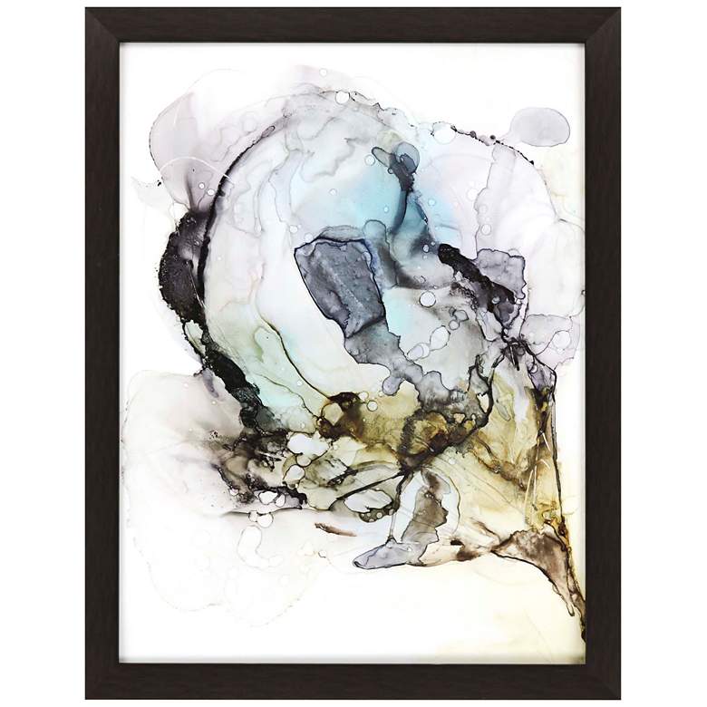 Image 1 Blooming Neutrals I 41" Wide Framed Giclee Wall Art