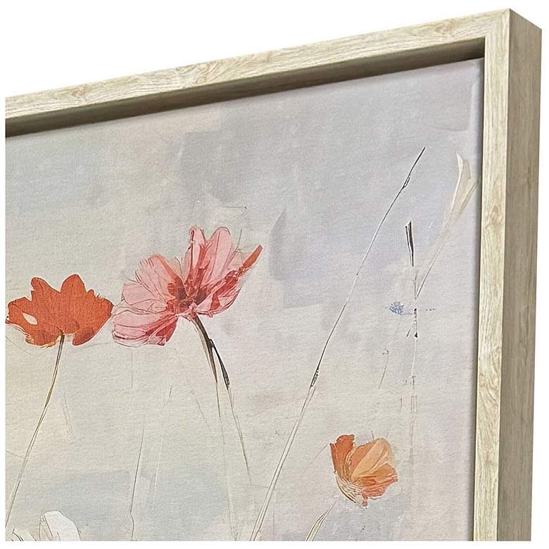Image 3 Blooms in the Meadow I 38"W x 38"H Modern Canvas more views