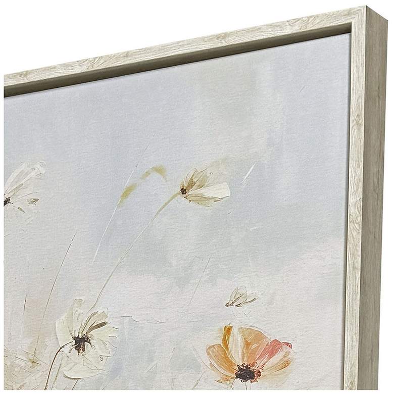 Image 3 Blooms in the Meadow II 38"W x 38"H Modern Canvas more views