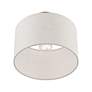 5_Blossom 1 Light Antique Brass Small Semi-Flush more views