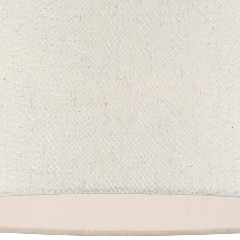 Image 4 Blossom 13" Wide English Bronze Drum Ceiling Light more views