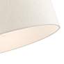 Blossom 18" Wide Brushed Nickel 3-Light Drum Pendant in scene