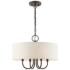 Blossom 18" Wide English Bronze 4-Light Pendant