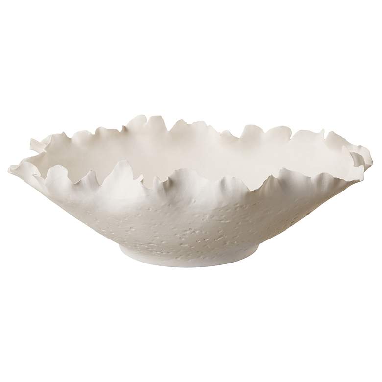 Image 2 Blossom 4.5" Tall Off White Ceramic Bowl