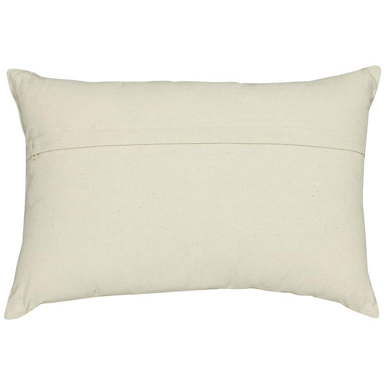 Image 3 Blossom Embroiled Daisy 24" x 16" Rectangular Accent Cushion more views