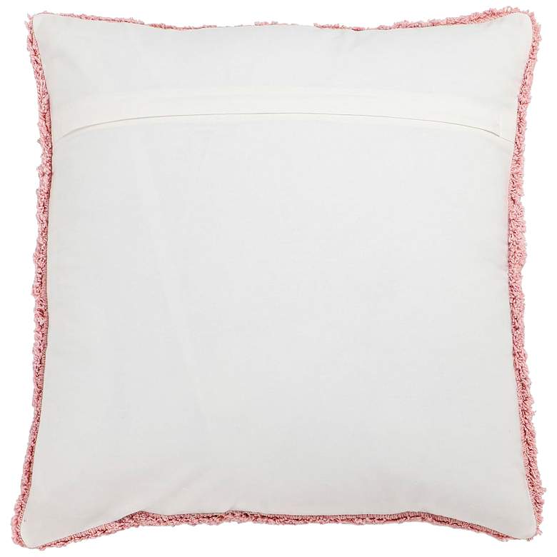 Image 3 Blossom Flower Vase Tufted 20" Square Accent Pillow more views