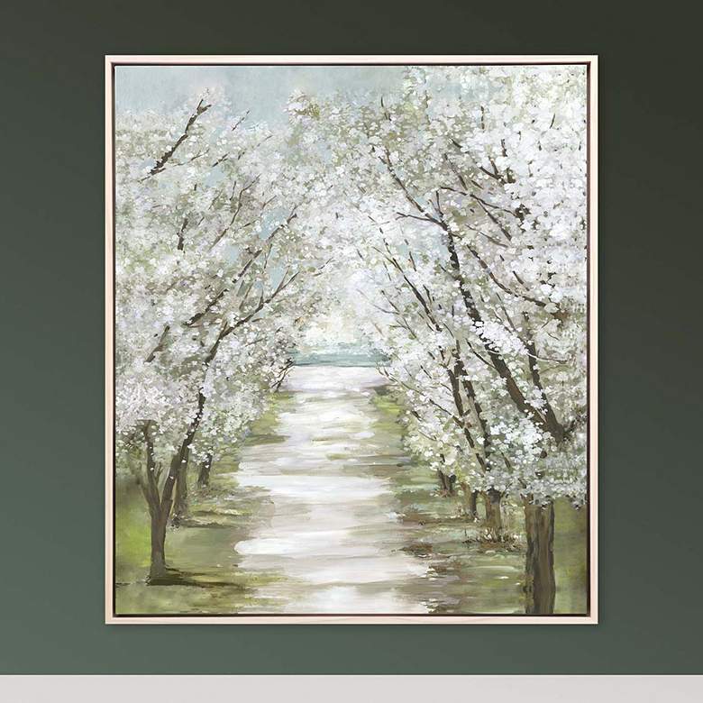 Image 1 Blossom Pathway 38"W x 44"H Canvas
