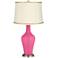 Blossom Pink Anya Table Lamp with President's Braid Trim