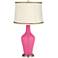 Blossom Pink Anya Table Lamp with Twist Trim