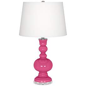 Image2 of Blossom Pink Apothecary Table Lamp with Dimmer