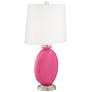 Blossom Pink Carrie Table Lamp Set of 2 with Dimmers