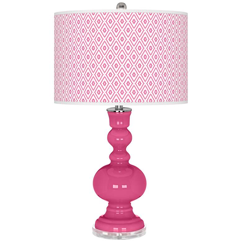 Image 1 Blossom Pink Diamonds Apothecary Table Lamp