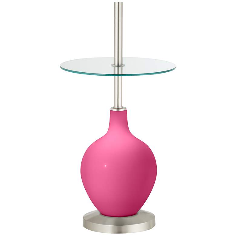 Image 3 Blossom Pink Ovo Tray Table Floor Lamp more views
