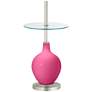 Blossom Pink Ovo Tray Table Floor Lamp