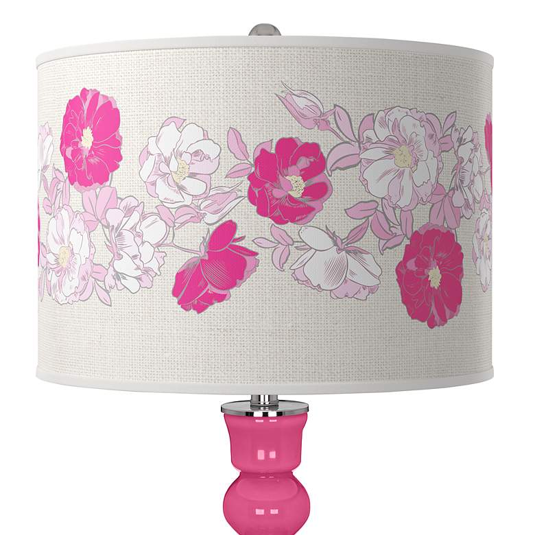 Image 2 Blossom Pink Rose Bouquet Apothecary Table Lamp more views