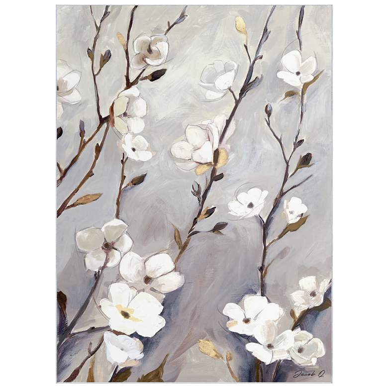 Image 1 Blossoming Up II Washable Flowers Art Area Rug size 8'x10'