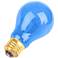 Blue 25 Watt  Party Light Bulb by Satco