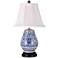 Blue And White Vase Table Lamp
