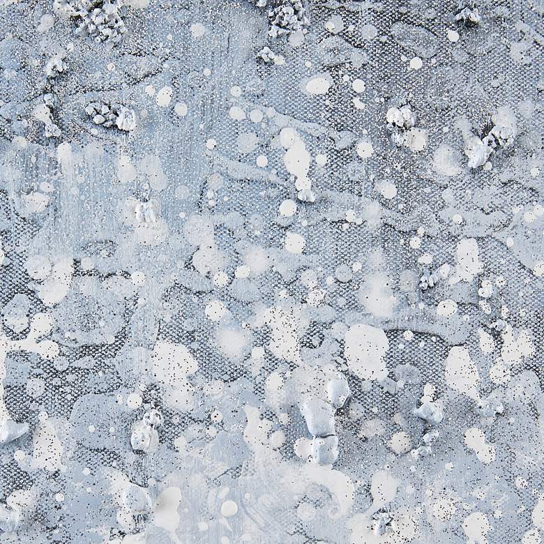 Image 3 Blue and White Winter Glaze Canvas Wall Art Set of 2 more views