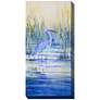Blue Beauty 48" High All-Weather Outdoor Canvas Wall Art