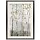 Blue Birch Serenade I 33"W x 47"H Framed Art