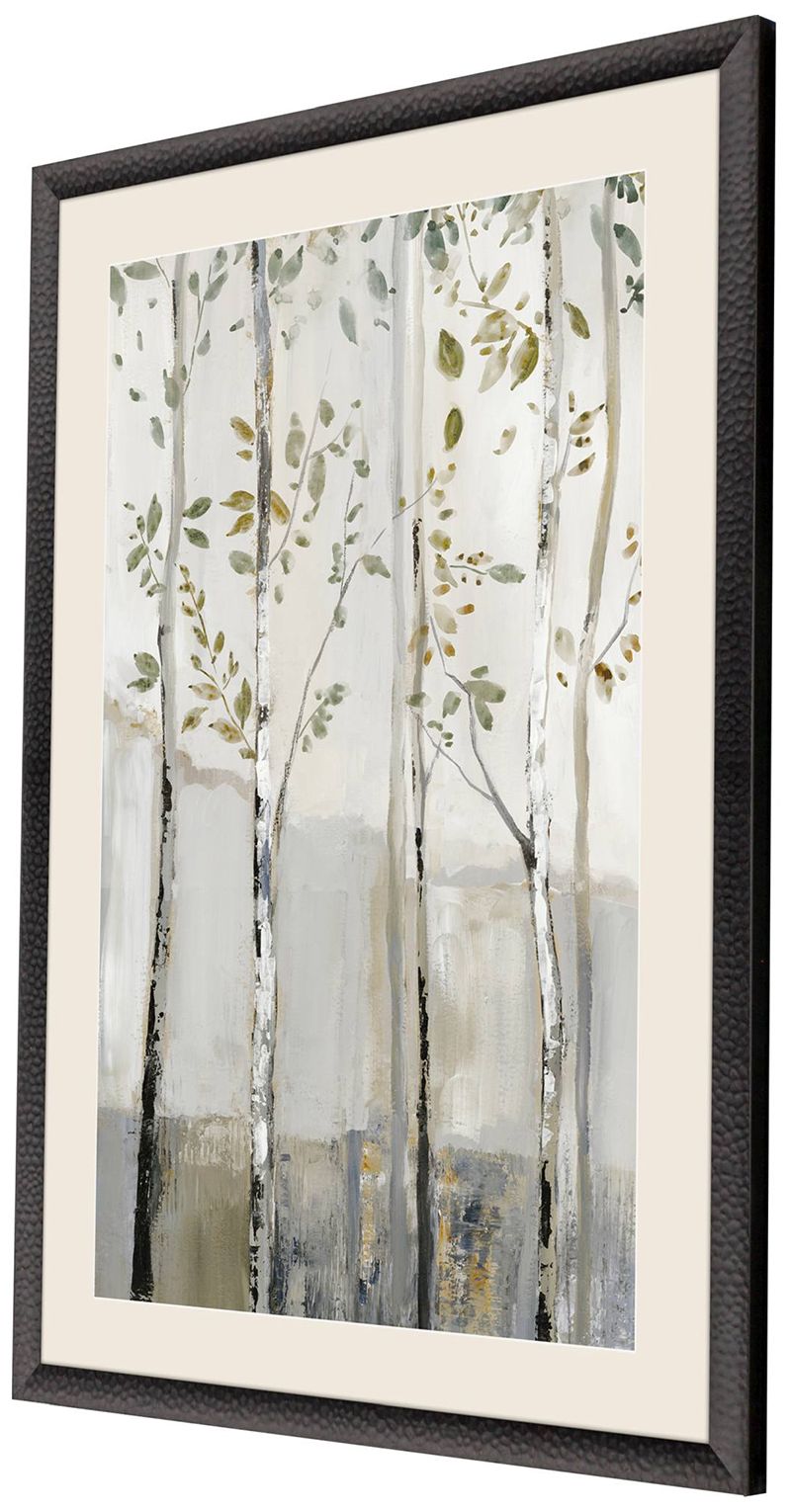 Image 2 Blue Birch Serenade I 33"W x 47"H Framed Art more views