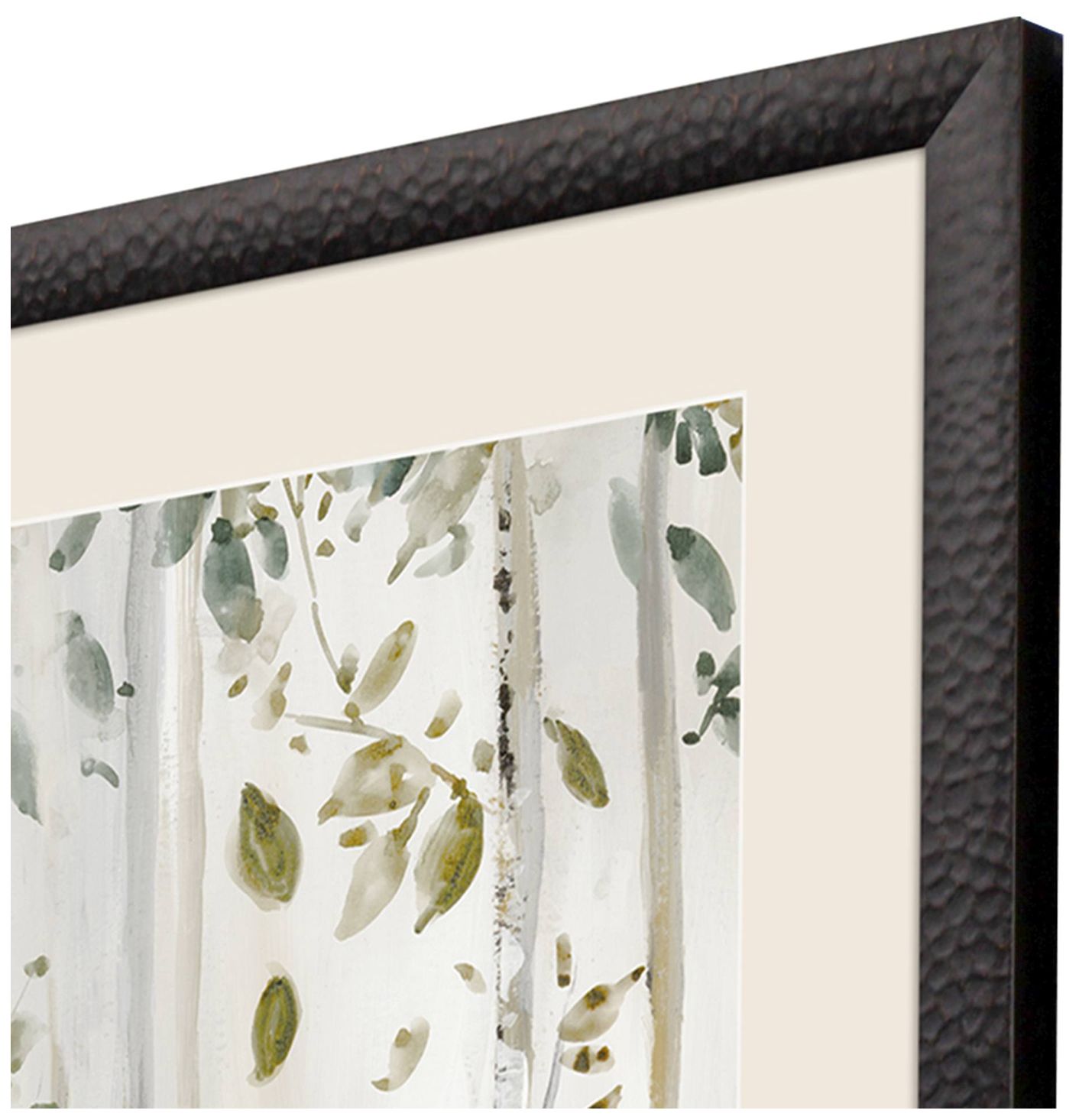 Image 3 Blue Birch Serenade I 33"W x 47"H Framed Art more views