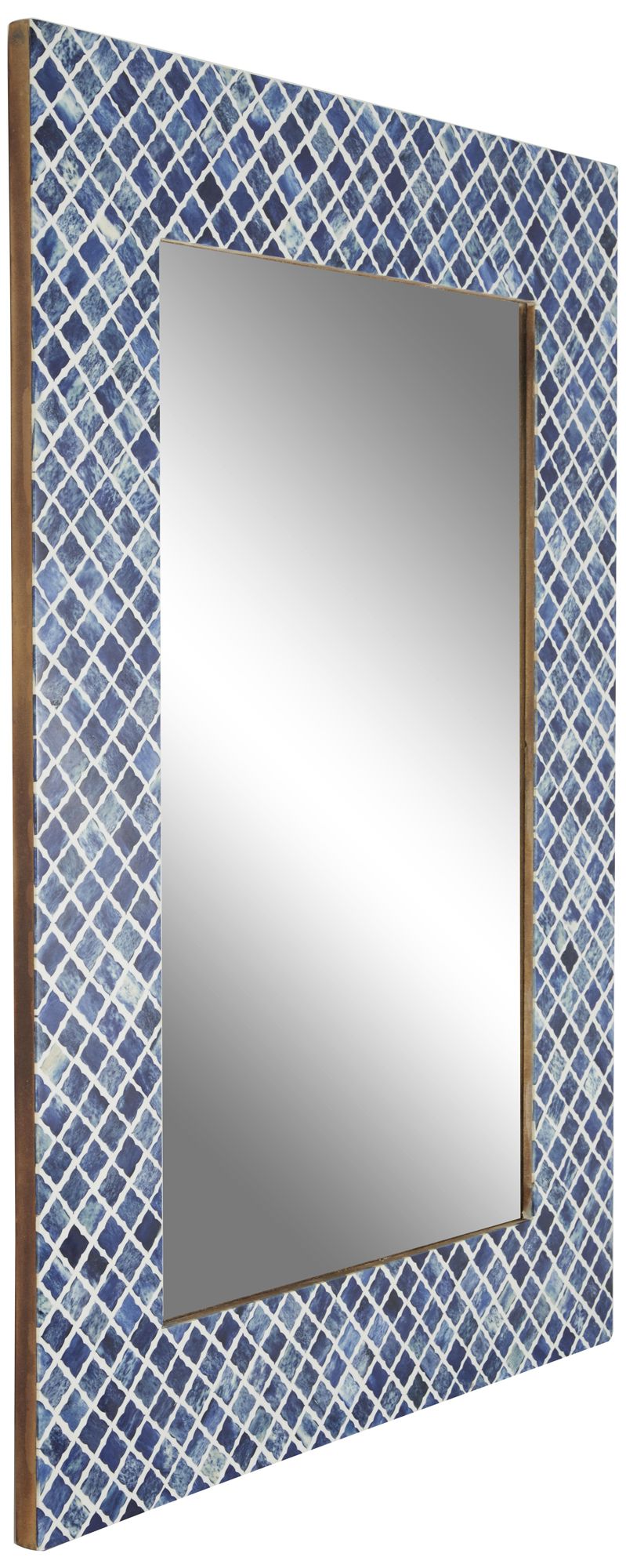 Image 5 Blue Bone Contemporary Wall Mirror, 26" x 1" x 36" more views