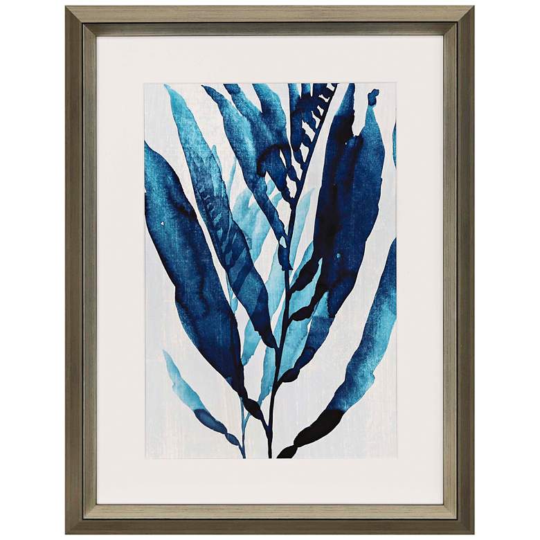 Image 1 Blue Drift I 42" High Framed Giclee Wall Art
