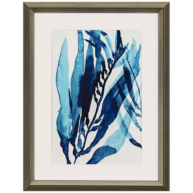 Image 1 Blue Drift II 42 inch High Framed Giclee Wall Art