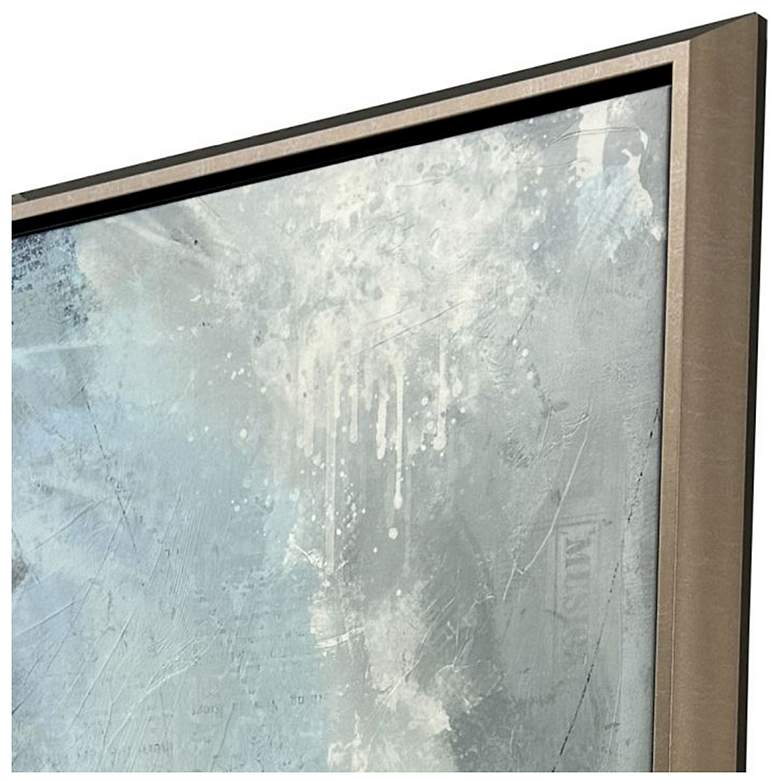 Image 3 Blue Elements 51"W x 51"H Contemporary Canvas more views