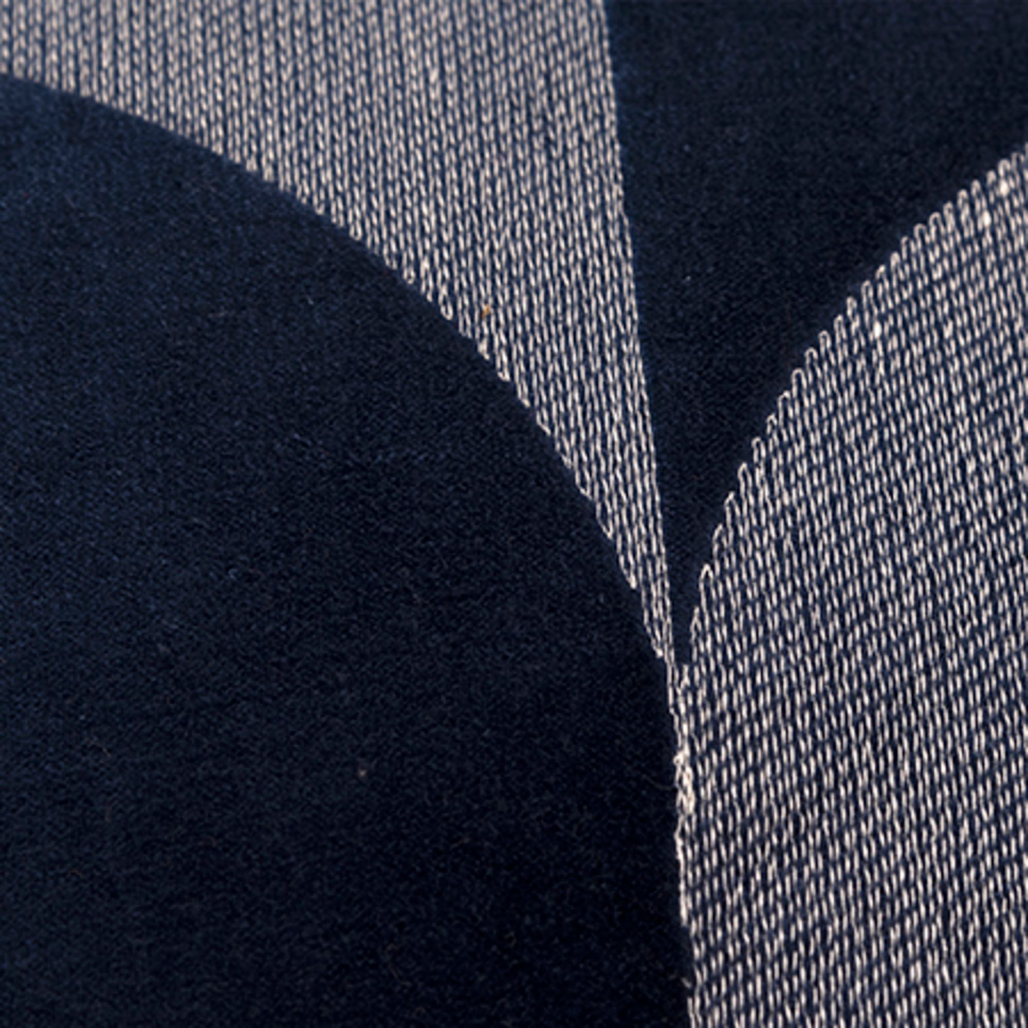 Image 3 Blue Geometric 20" x 20" Down Filled Throw Pillow more views