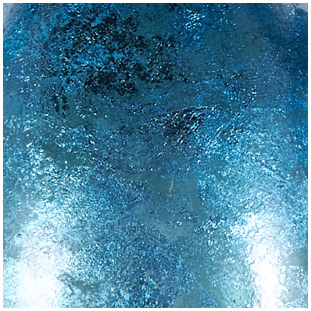 Blue Glass Glam Vase, S/3 14", 13", 13"H