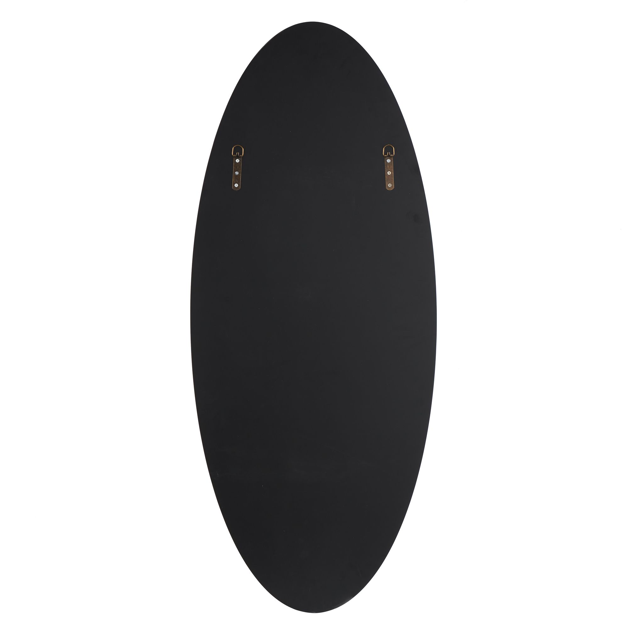 Image 5 Blue Glass Glam Wall Mirror, 20" x 1" x 47" more views