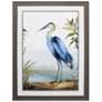 1_Blue Heron 27"W x 36"H Framed Art