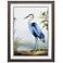 Blue Heron 27"W x 36"H Framed Art